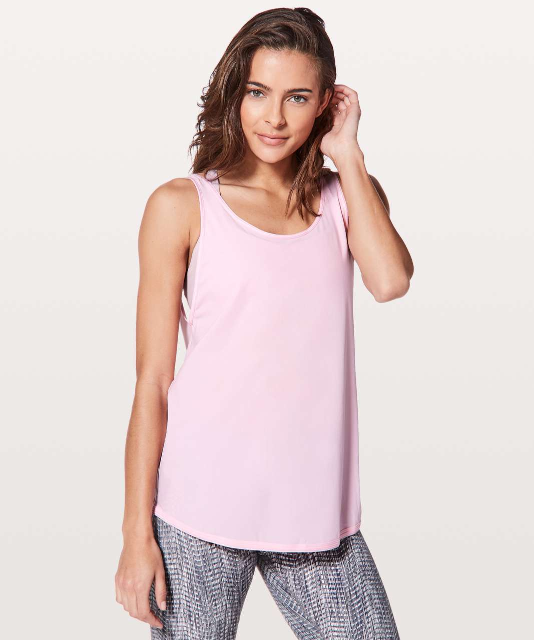 Lululemon Let It Slip Tank - Pearl Pink