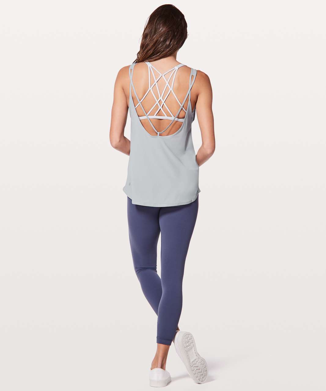 Lululemon Let It Slip Tank - Silver Fox - lulu fanatics