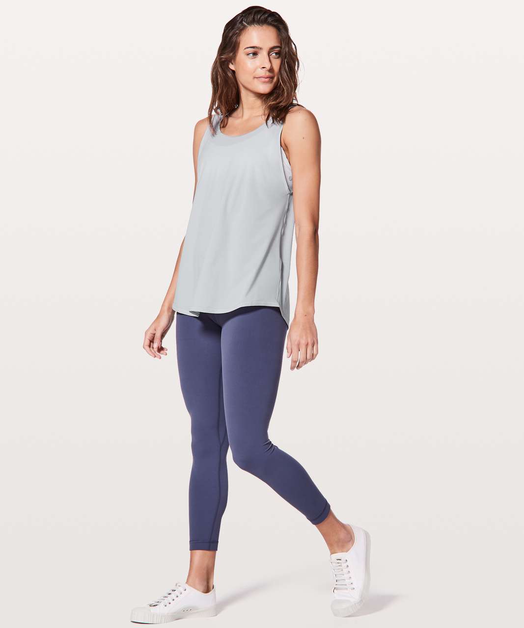 Lululemon Let It Slip Tank - Silver Fox