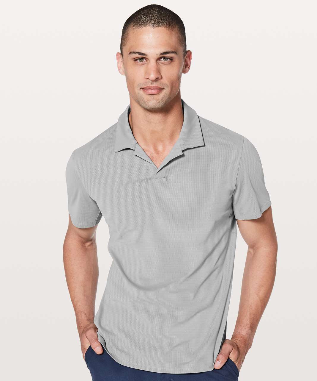 Lululemon Warped Sense Polo - Light Cast - lulu fanatics