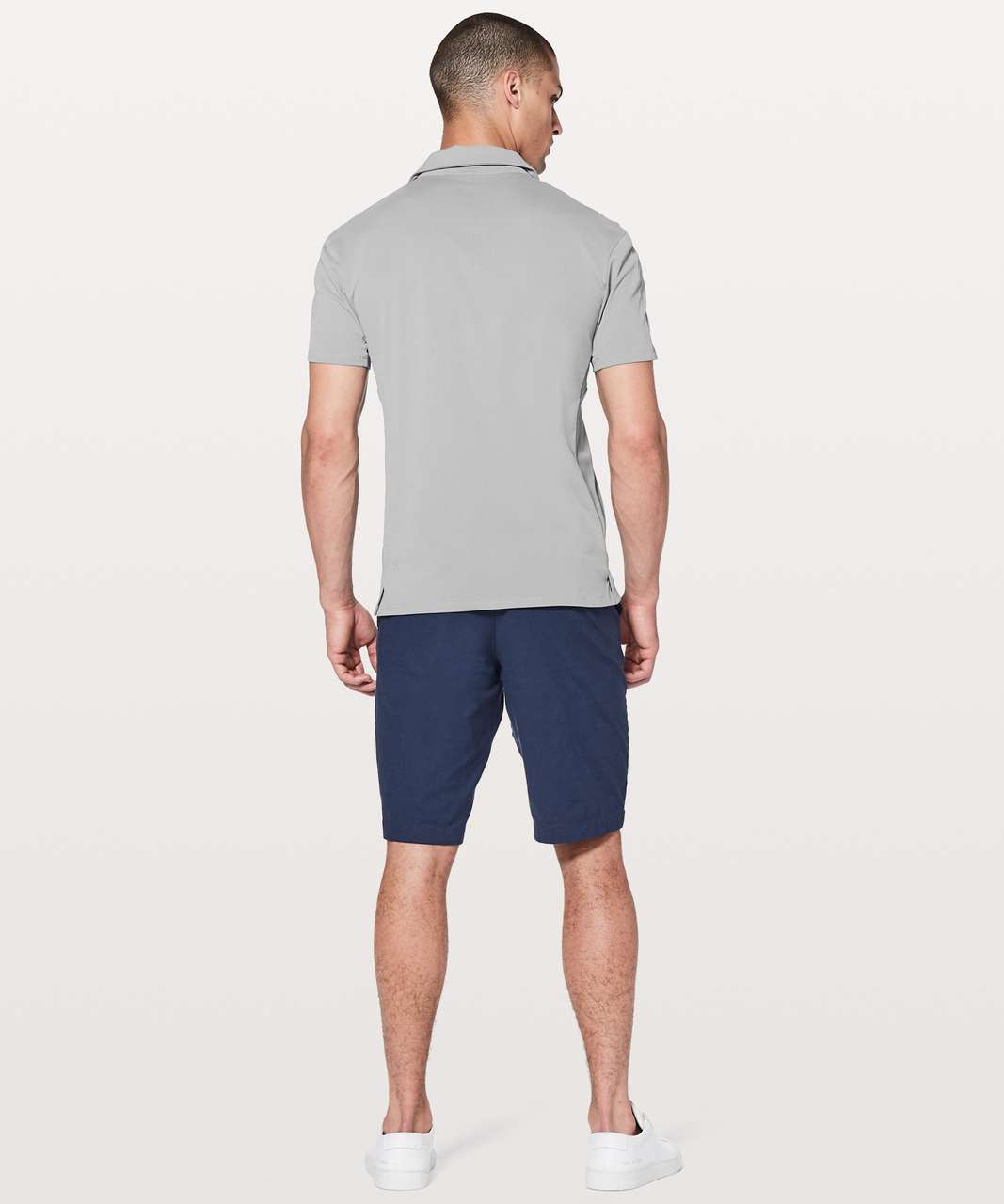 Lululemon Warped Sense Polo - Light Cast