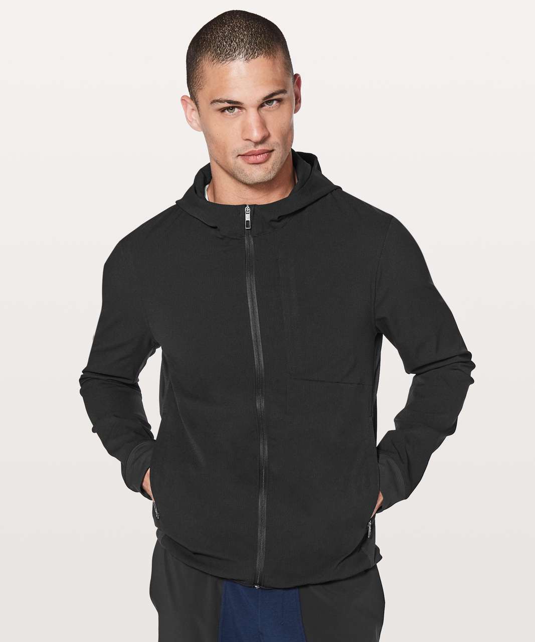 lululemon black hooded sweatshirt N60416 - size 8 – good market