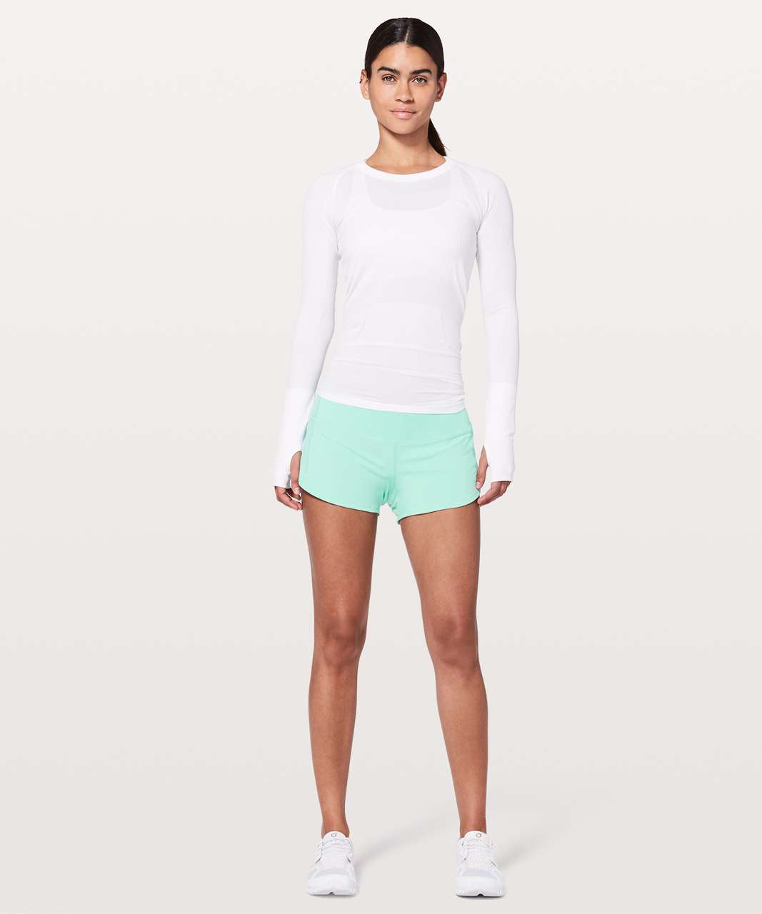 Lululemon Speed Up Short *2.5" - Washed Marsh