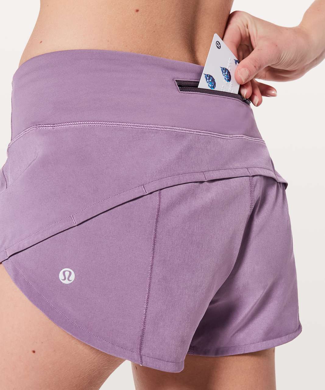 Lululemon Speed Up Short *2.5" - Smoked Mulberry