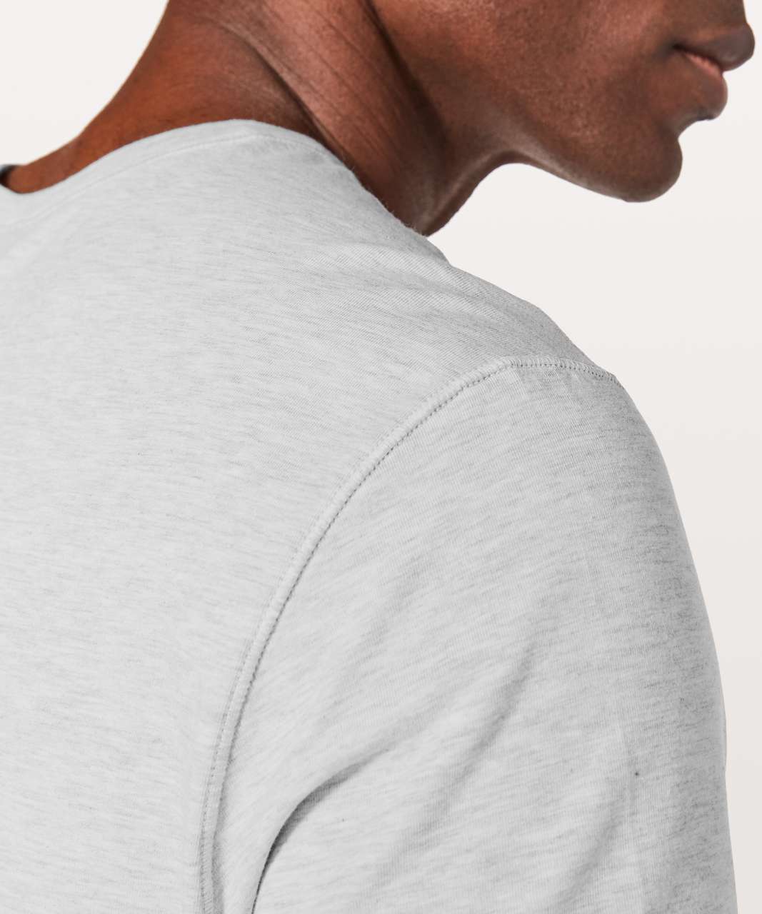 Lululemon 5 Year Basic Tee *Updated Fit - Heathered Core Ultra