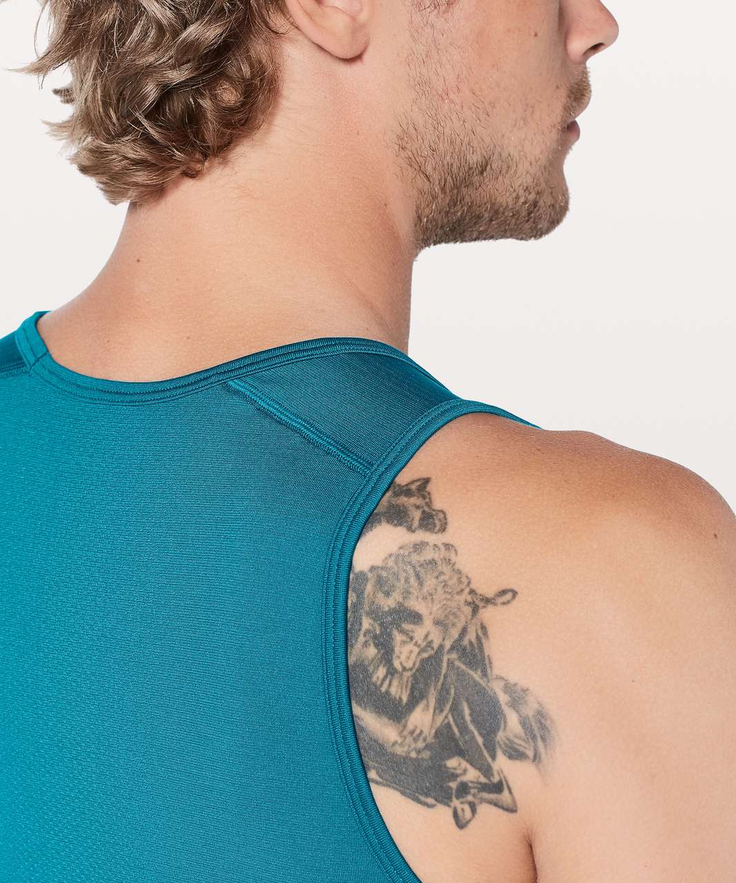 Lululemon Metal Vent Tech Tank - Cyprus / Cyprus