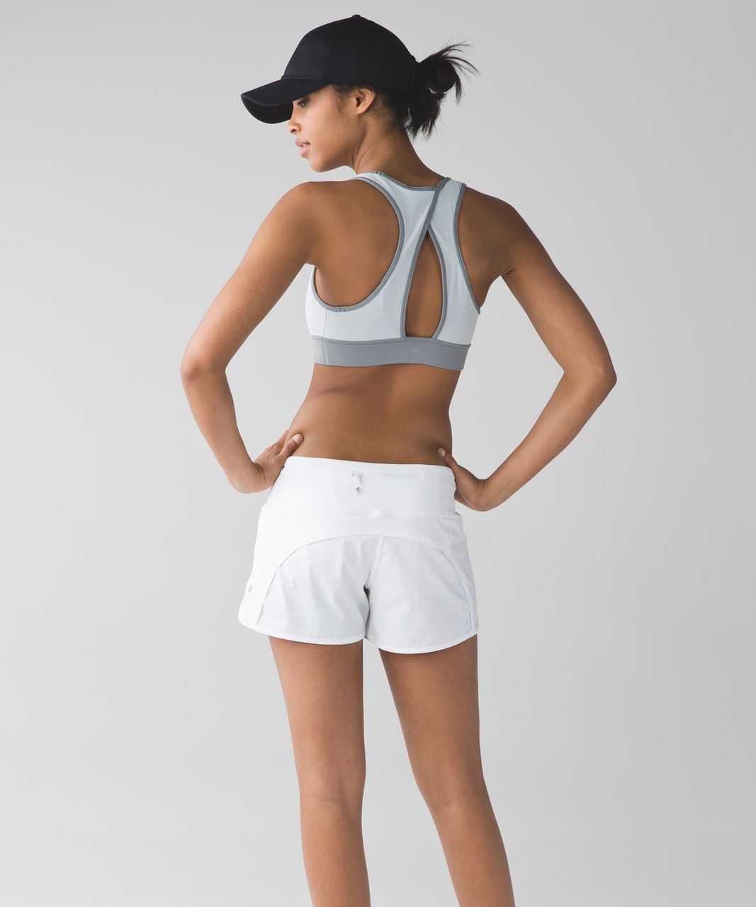 Lululemon Run With The Sun Bra - Bali Breeze / Pretty Lace Bali