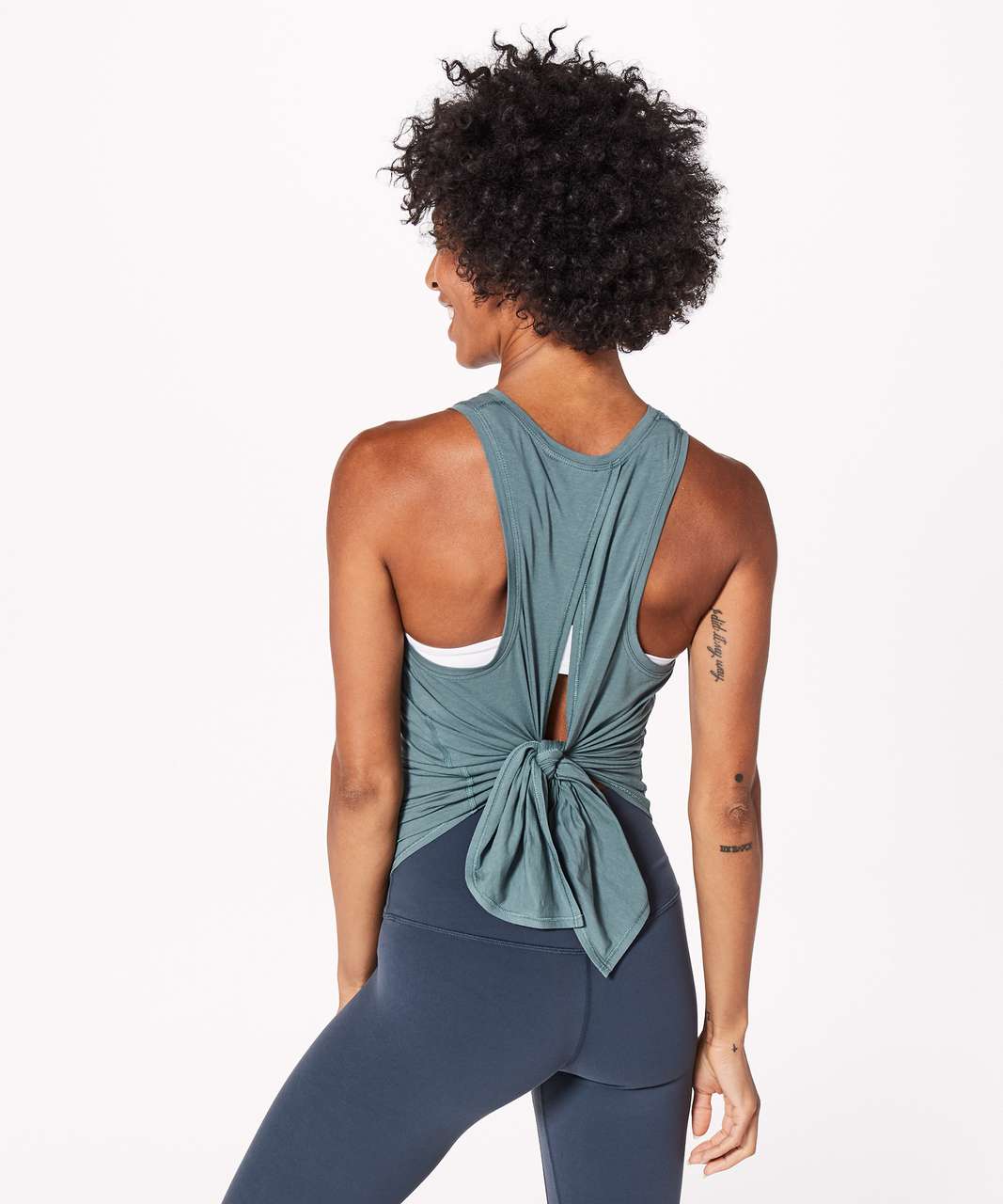 Lululemon All Tied Up Tank - Juniper