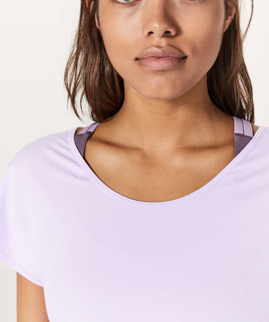 Lululemon Its A Tie Tee - Sheer Violet