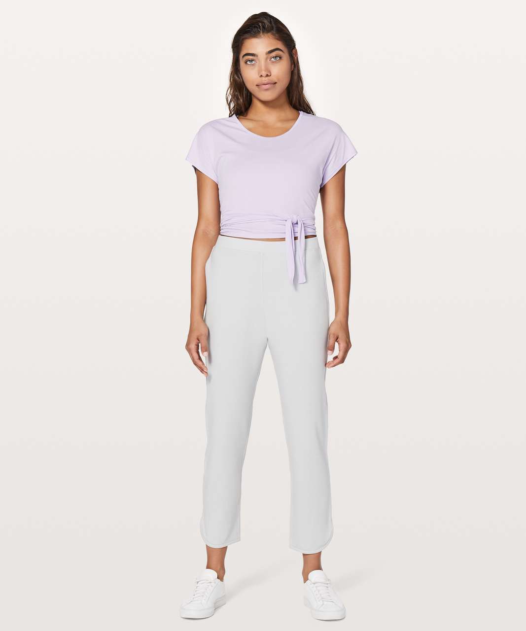 Lululemon Its A Tie Tee - Sheer Violet