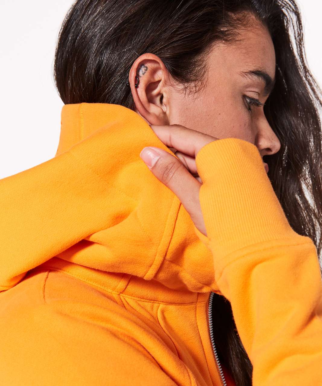 Lululemon Scuba Hoodie *Light Cotton Fleece - Vivid Amber (First Release)