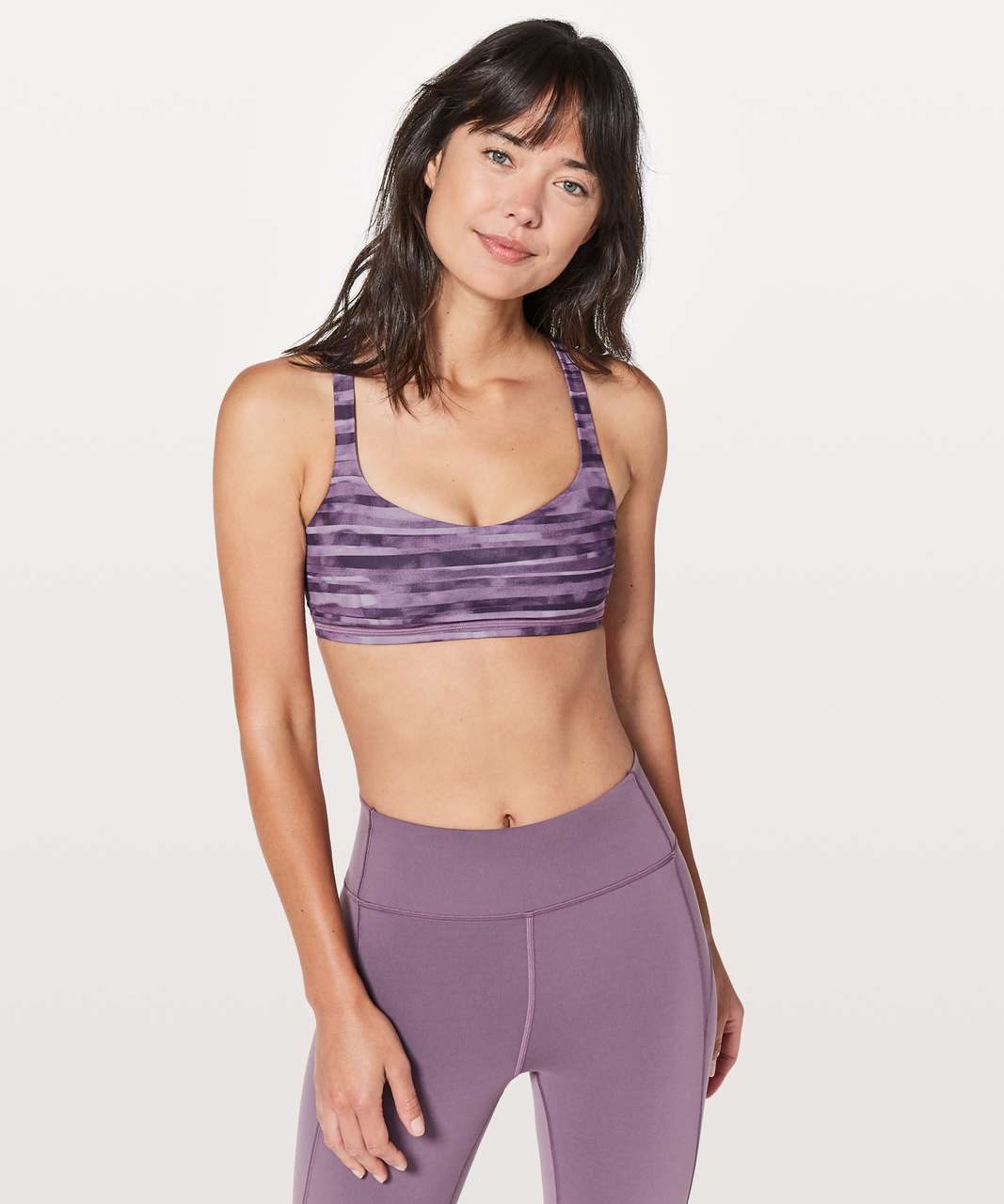 Lululemon Free To Be Bra - Shadowed Smoked Mullberry