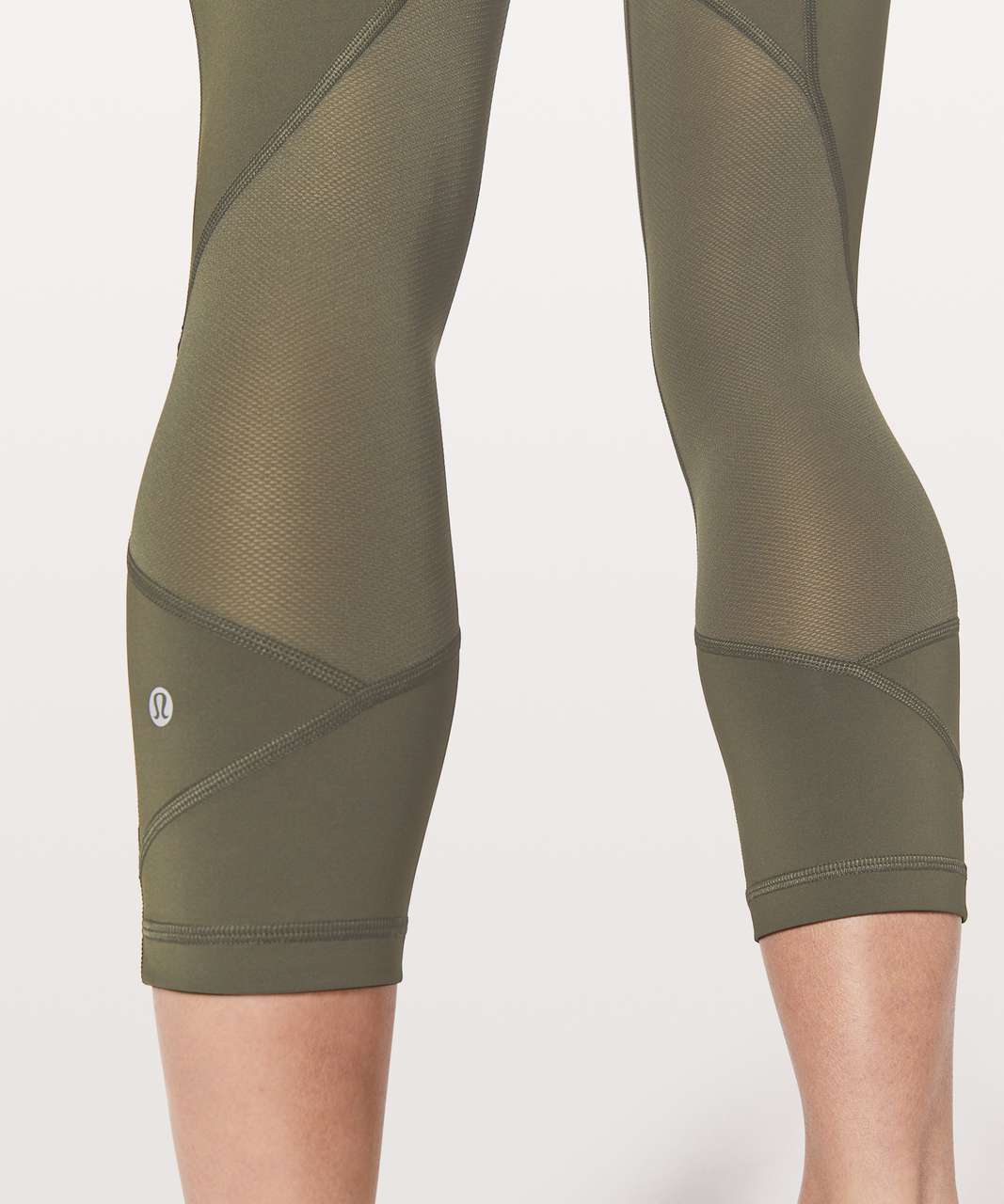 Lululemon Pace Rival Crop *22 - Dark Olive - lulu fanatics