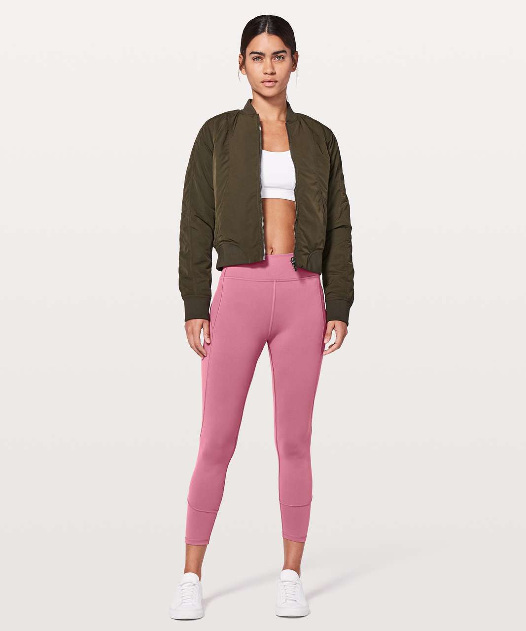 Lululemon In Movement 7/8 Tight *Everlux 25" - Moss Rose