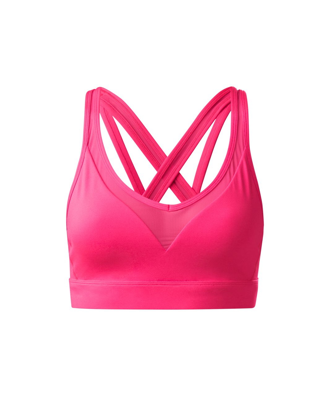 Lululemon Minimalist Bra - Neon Pink - lulu fanatics