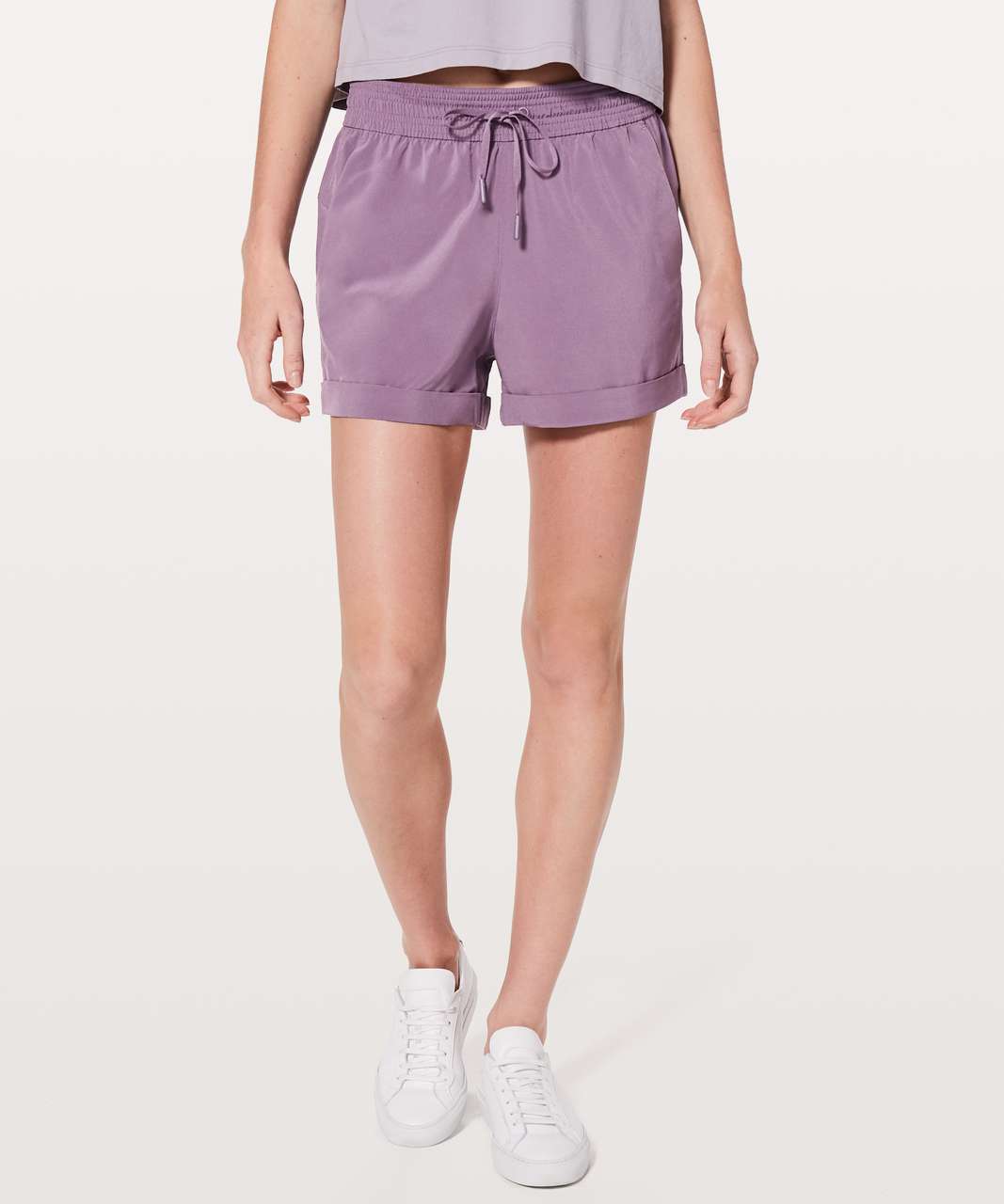 Lululemon Spring Break Away Short *4-way Stretch 3" - Smoked Mulberry