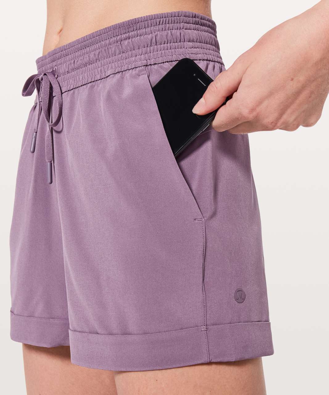 Lululemon Spring Break Away Short *4-way Stretch 3" - Smoked Mulberry