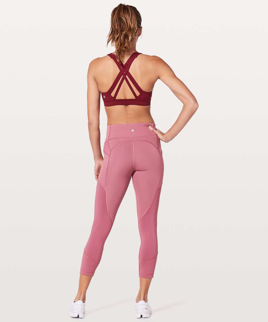 Lululemon All The Right Places Crop II *23" - Moss Rose