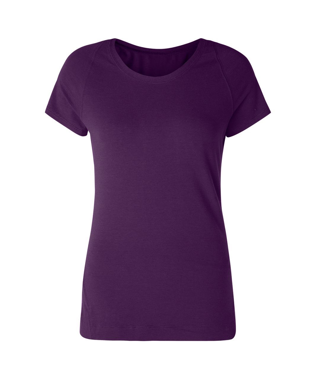 Lululemon Let Be Short Sleeve Tee - Wee Stripe Tender Violet Black