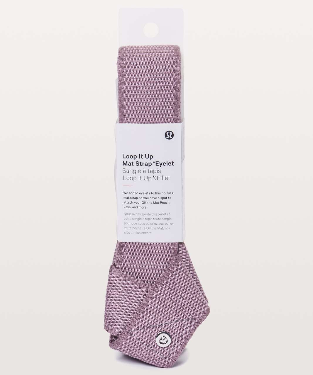 Lululemon Loop It Up Mat Strap *Eyelet - Smoked Mulberry / Violetta