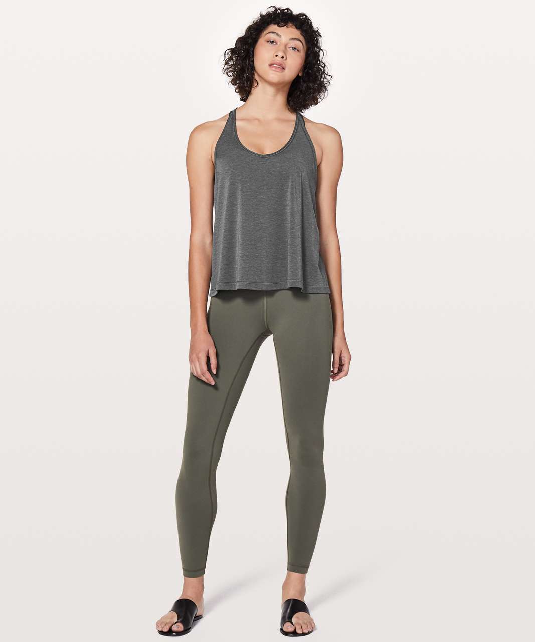 Lululemon Love Knot Tank - Heathered Black