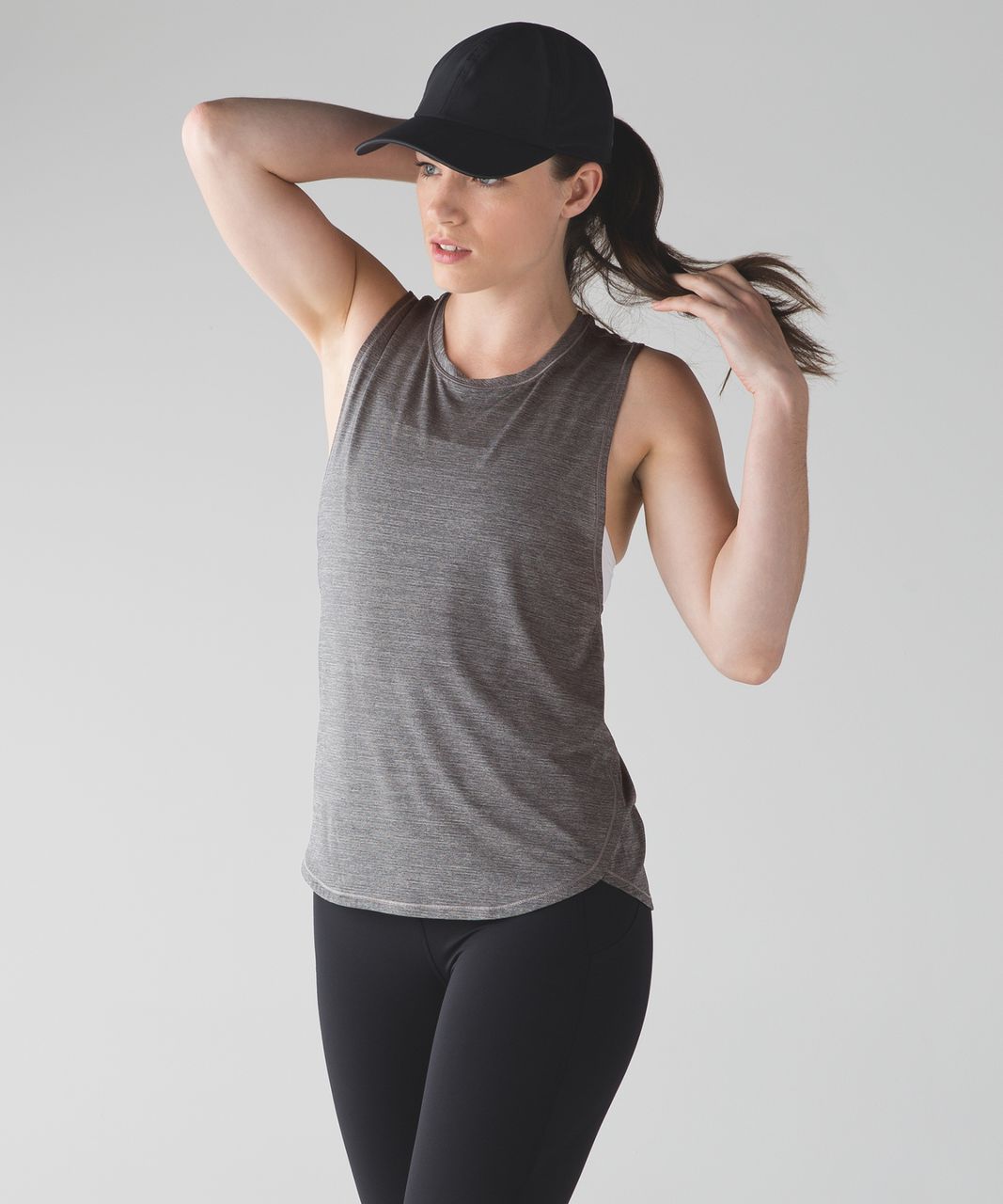 Lululemon In A Cinch Tank - Heathered Slate