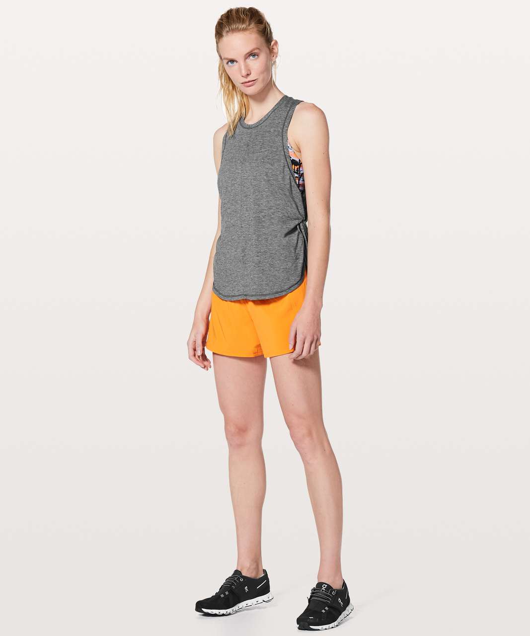 Lululemon Victory Lap Tank - Heathered Black