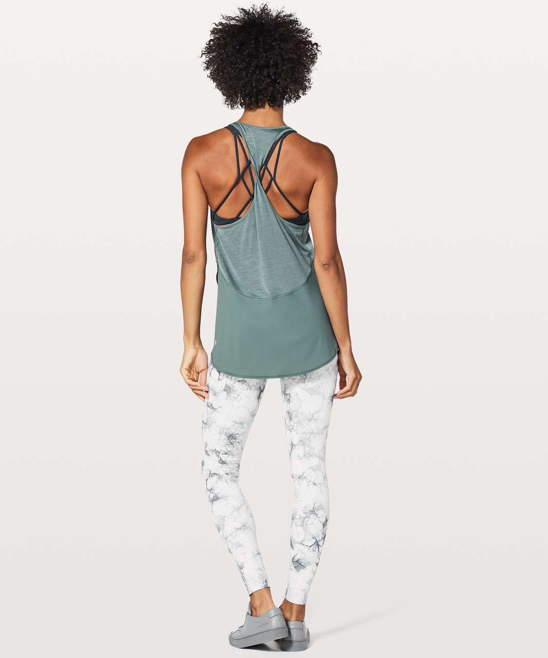 Lululemon Twist & Train Tank - Sea Steel