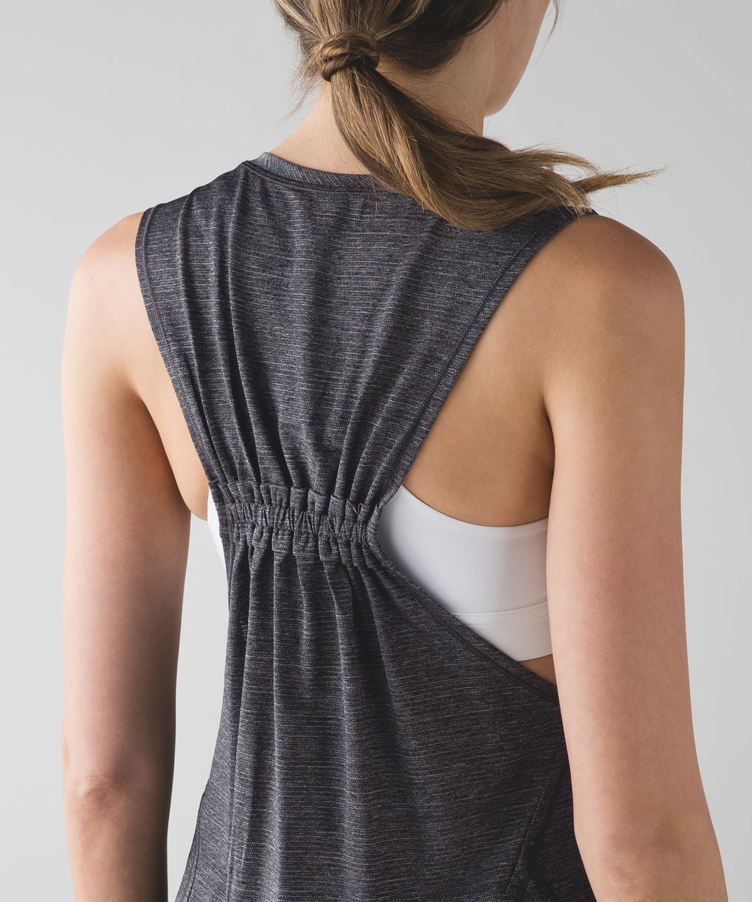 Lululemon In A Cinch Tank - Heathered Black