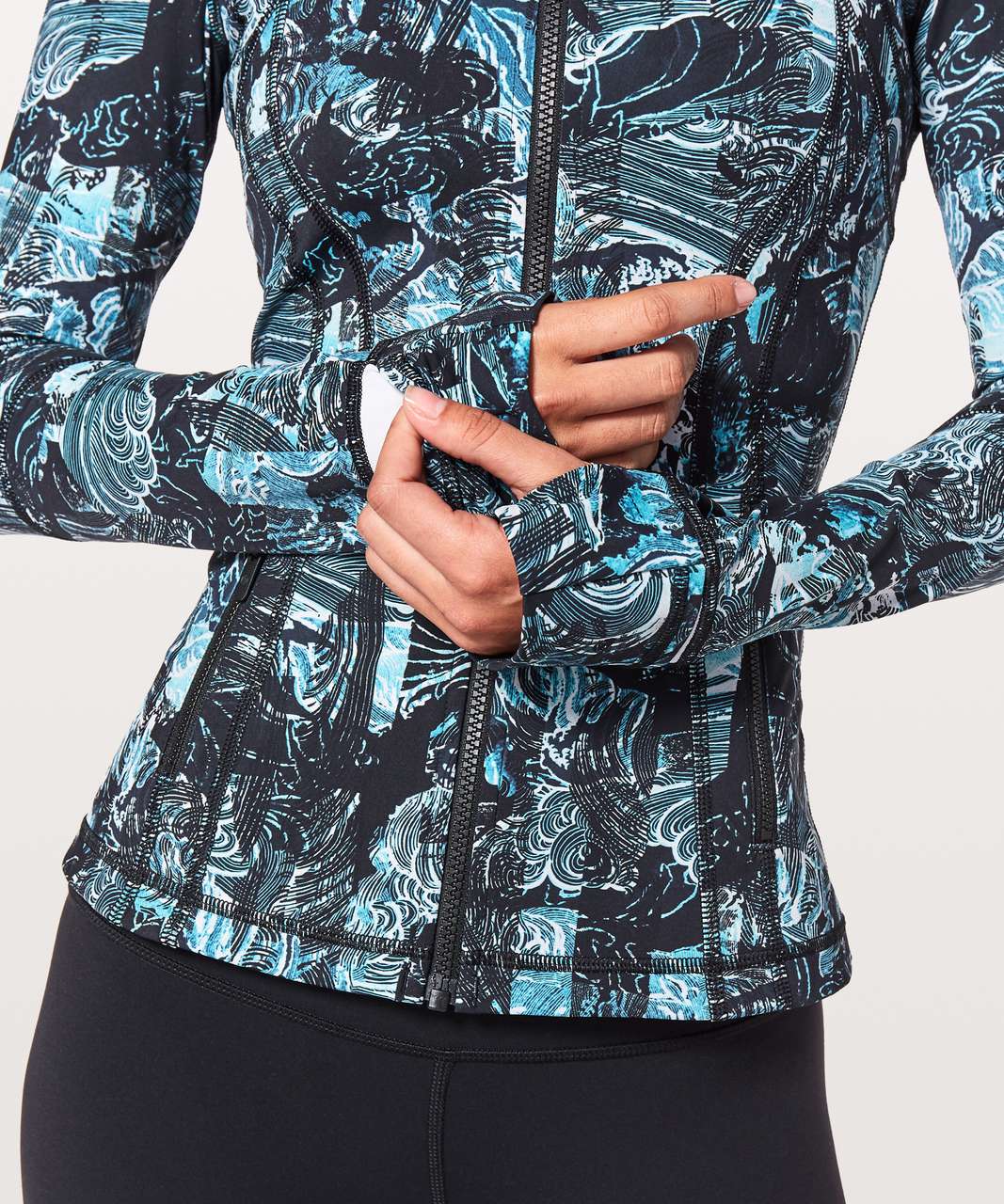 lululemon - Lululemon Athletica Define Jacket/Nulux/Eternal Wave Starlight  /Brand New/AU 10 (6 US) on Designer Wardrobe