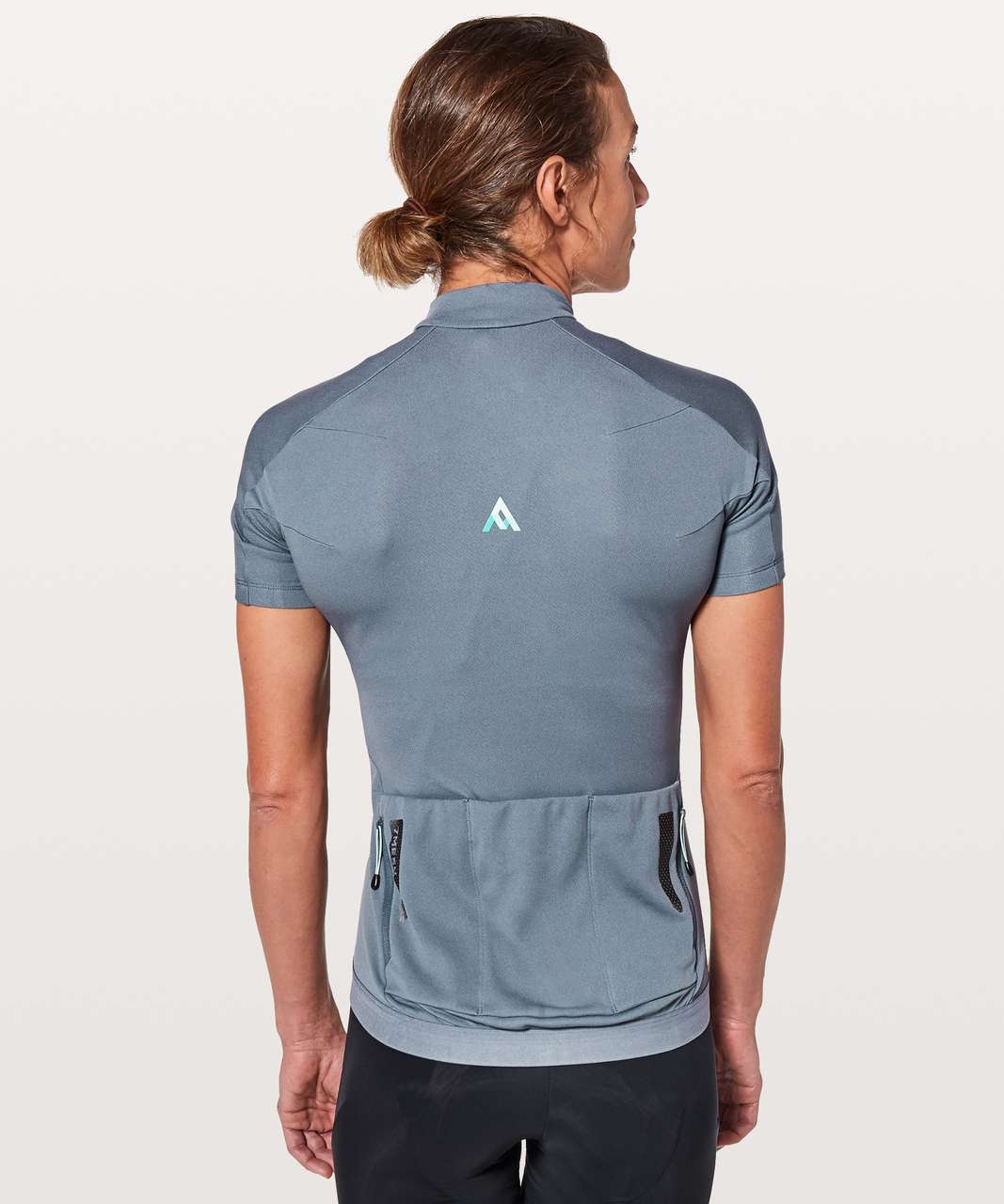 Lululemon 7Mesh Quantum Jersey Short Sleeve - Storm Cloud (Women)