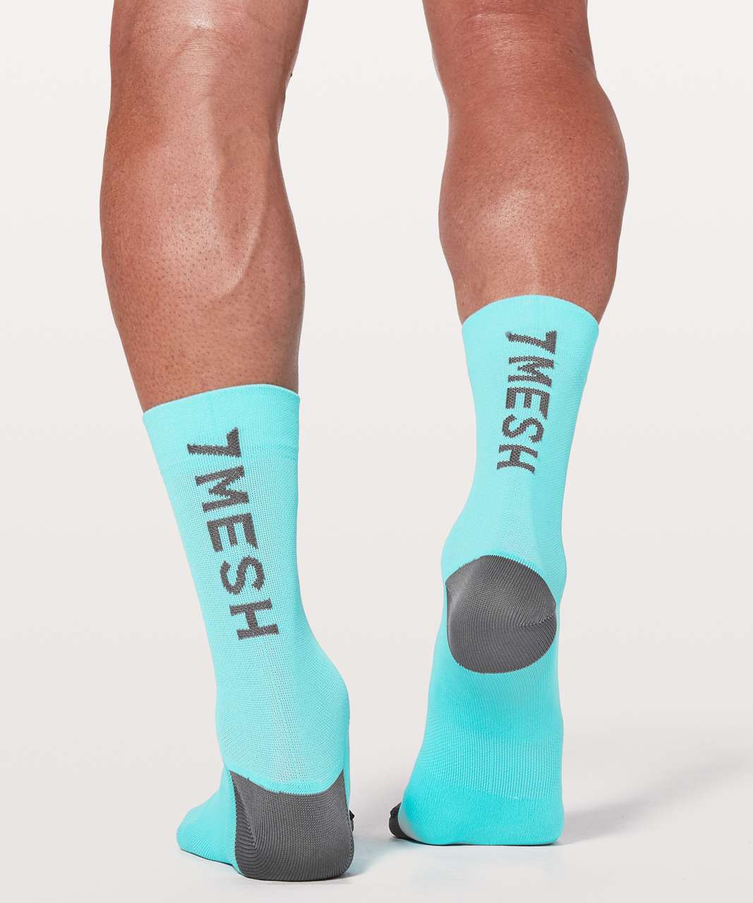 Lululemon 7Mesh Word Sock *6" - Glacier