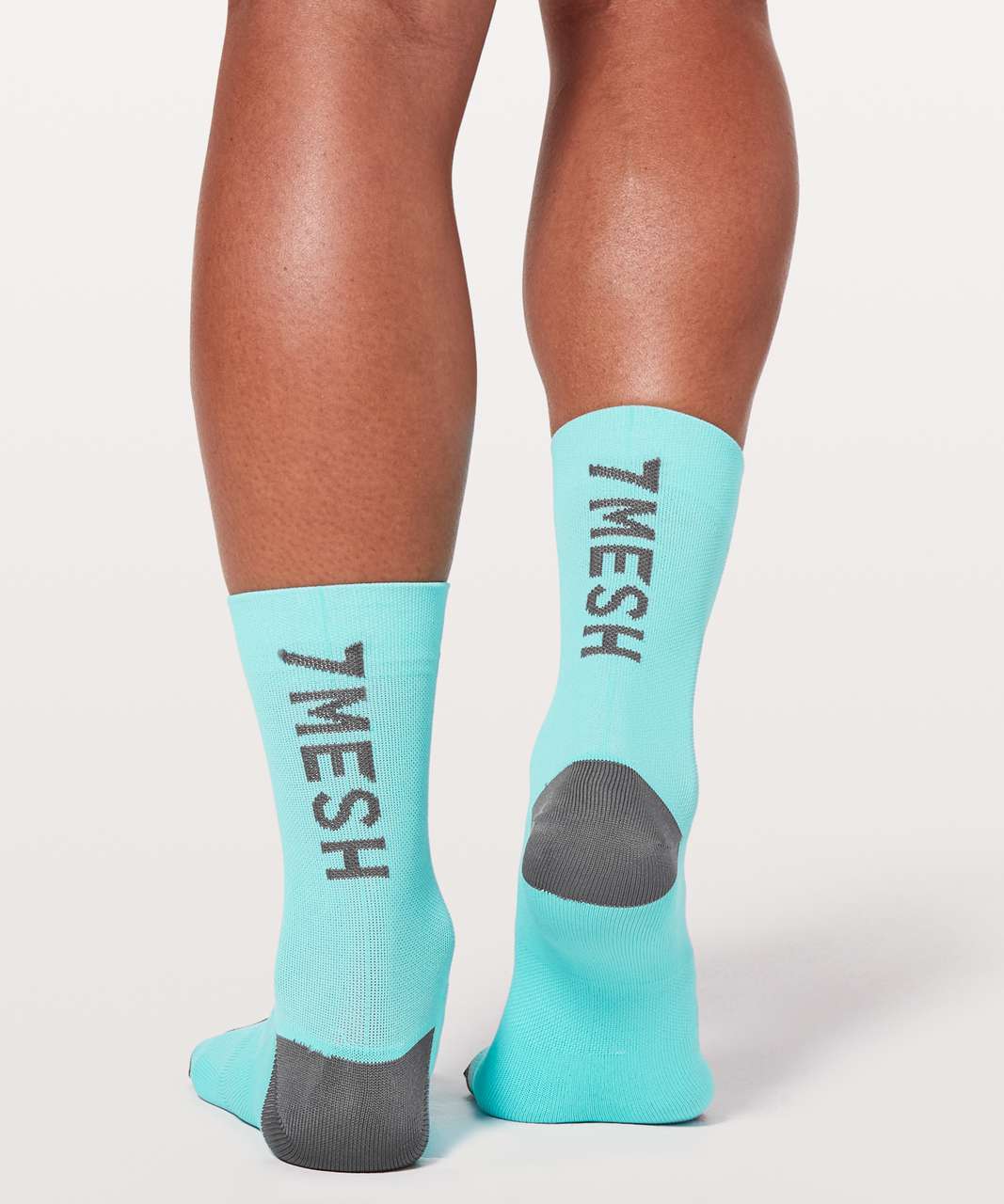 Lululemon 7Mesh Word Sock *6" - Glacier