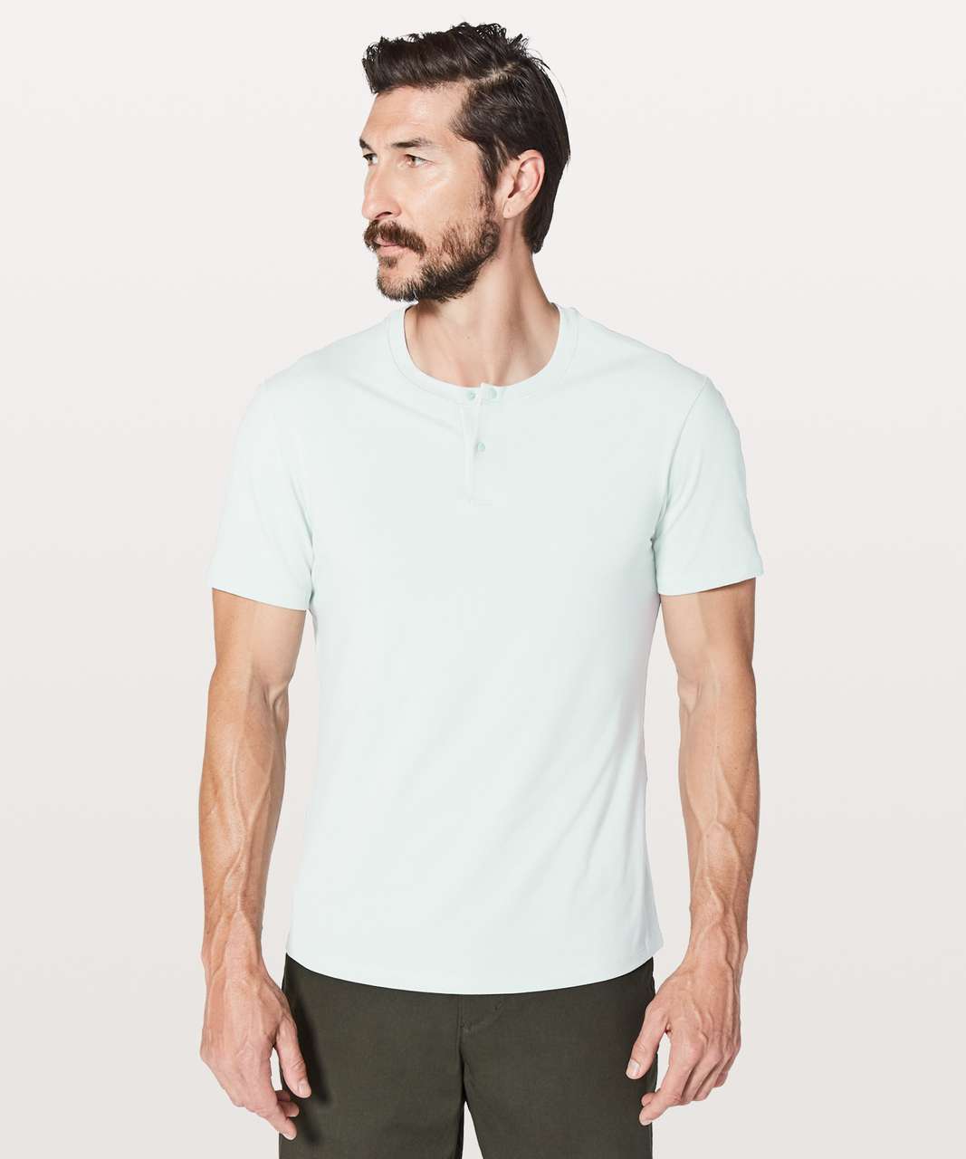 5 year basic short sleeve henley