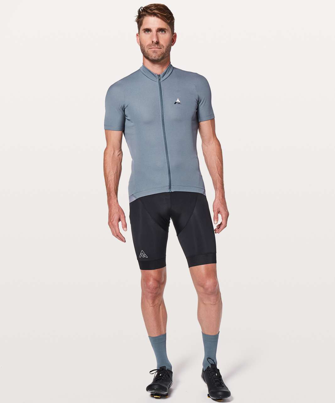 Lululemon 7Mesh Quantum Jersey Short Sleeve - Storm Cloud (Men)