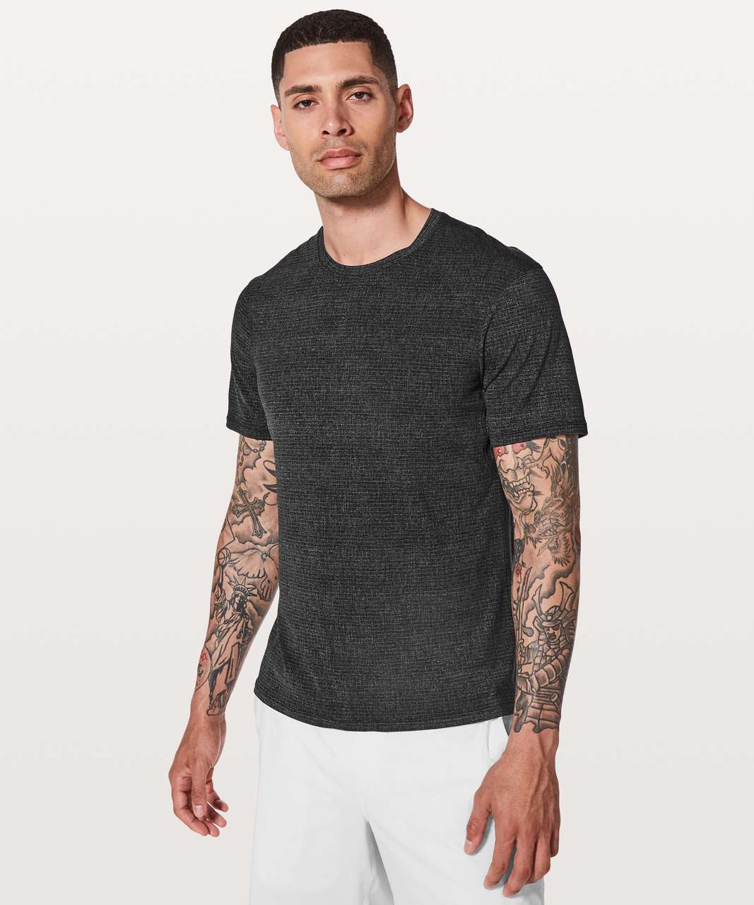 Lululemon In Mind Short Sleeve - Heathered Black