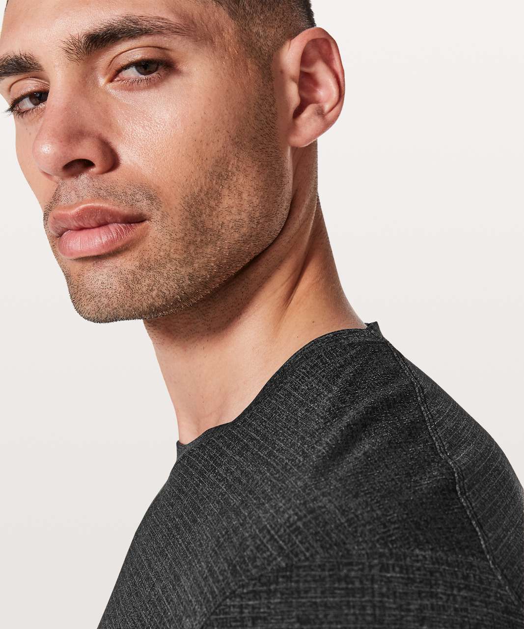 Lululemon In Mind Short Sleeve - Heathered Black - lulu fanatics