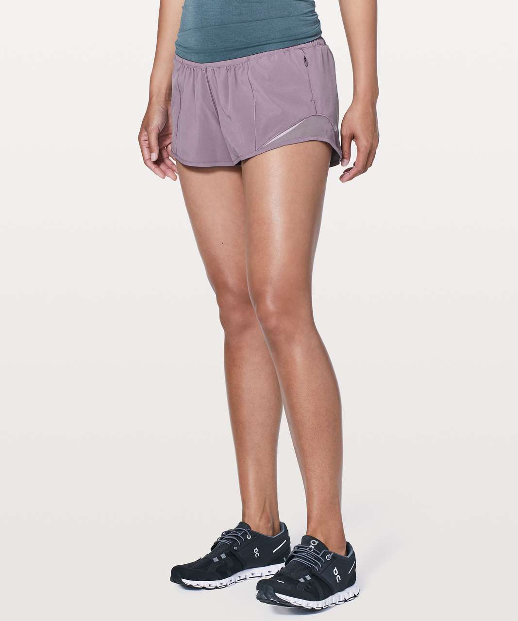 Lululemon Hotty Hot Short II *2.5" - Smoked Mulberry