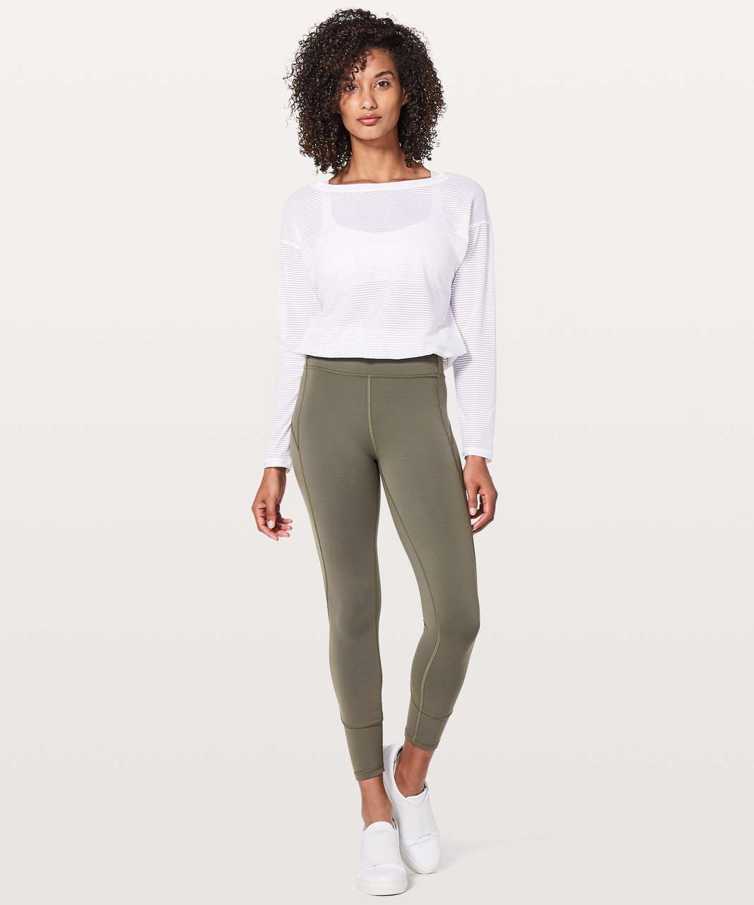 Lululemon In Movement 7/8 Tight *Everlux 25" - Sage