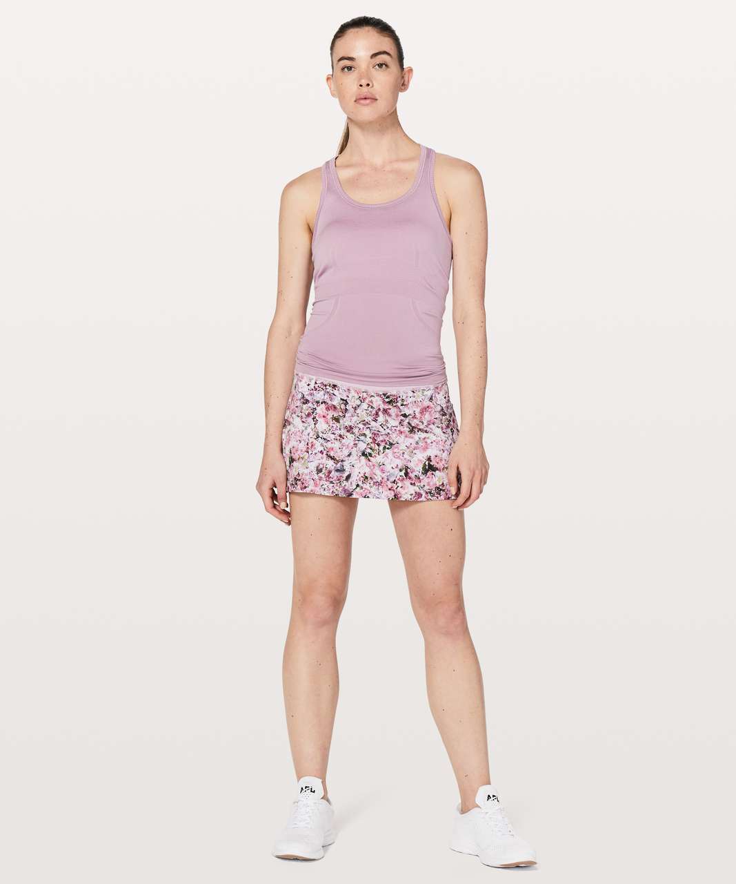 Lululemon Play Off The Pleats Skirt *13" - Blossom Spritz Multi / Pink Chalk