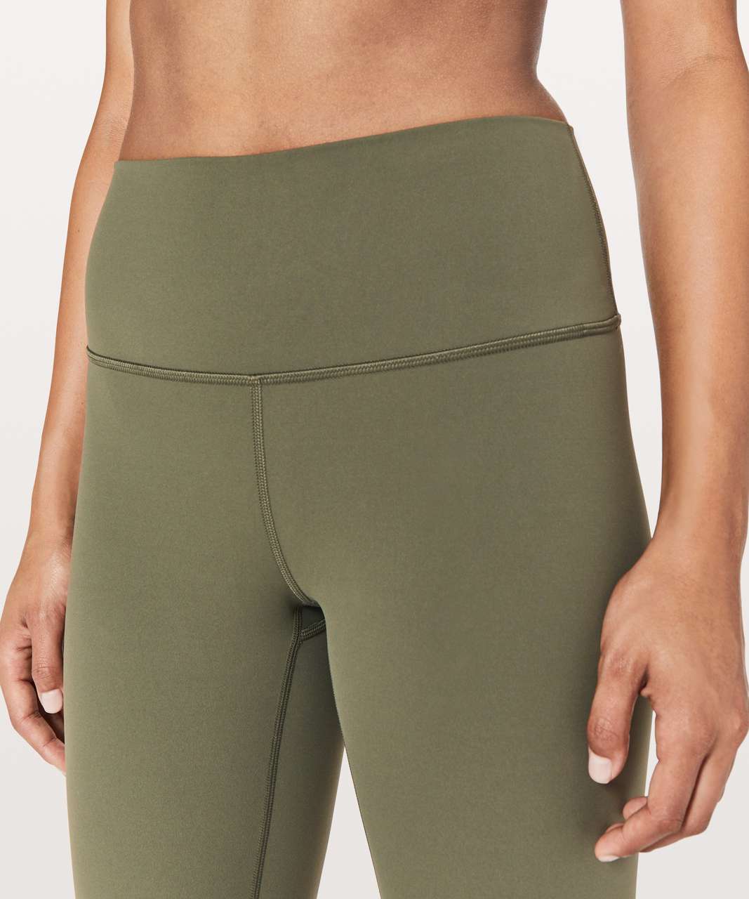 Lululemon High Rise Wunder Under Leggings Women's Size 16 Sage