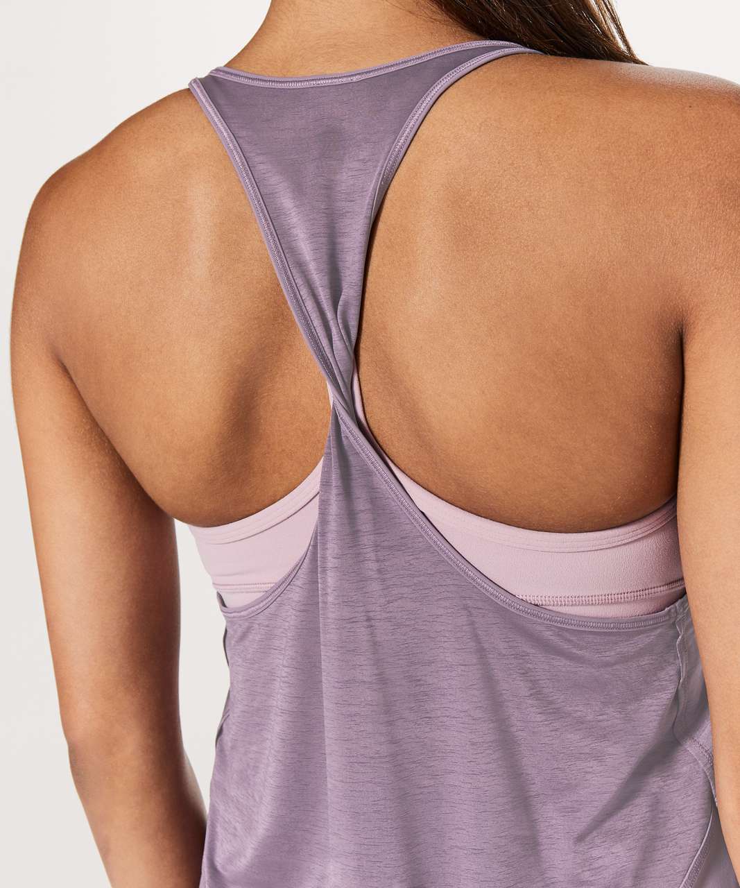 Lululemon Twist & Train Tank - Smoked Mulberry