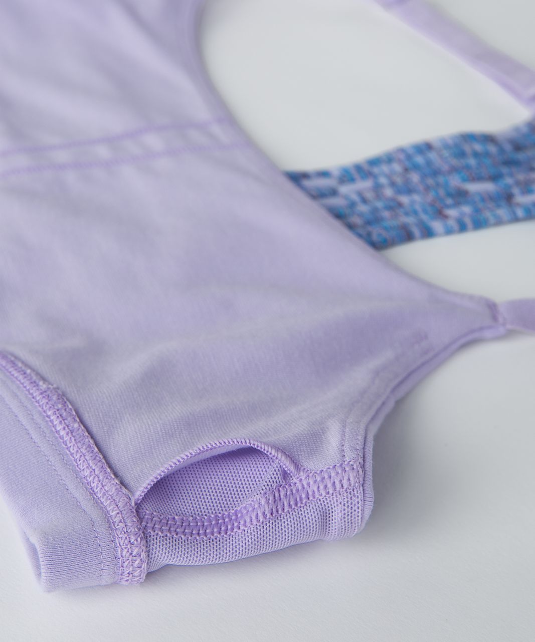 Lululemon True Self Bra II - Lilac / Wave Twist Lilac Caspian Blue ...