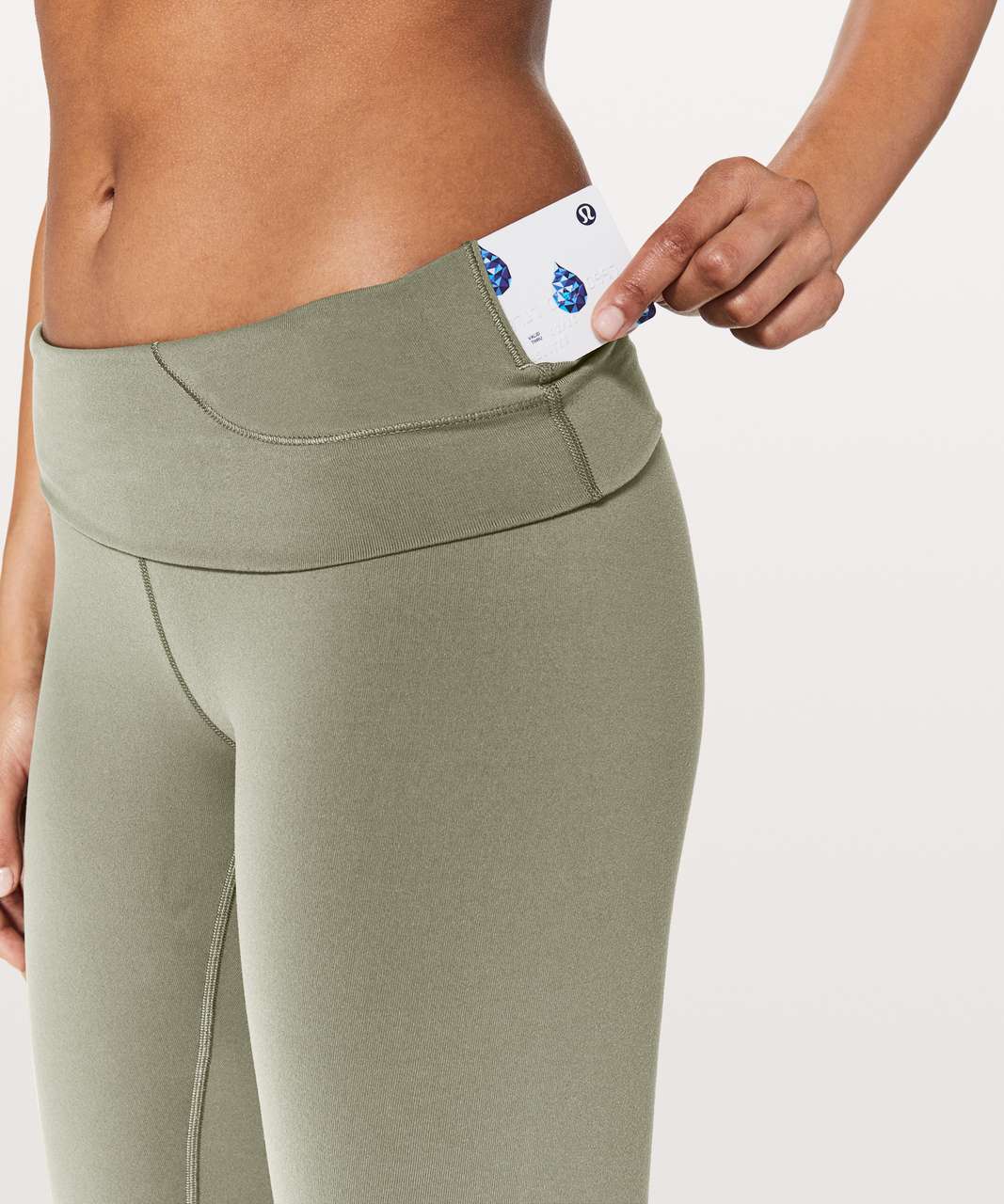 Lululemon Wunder Under Super Hi-Rise Tight *28 - Sage - lulu fanatics