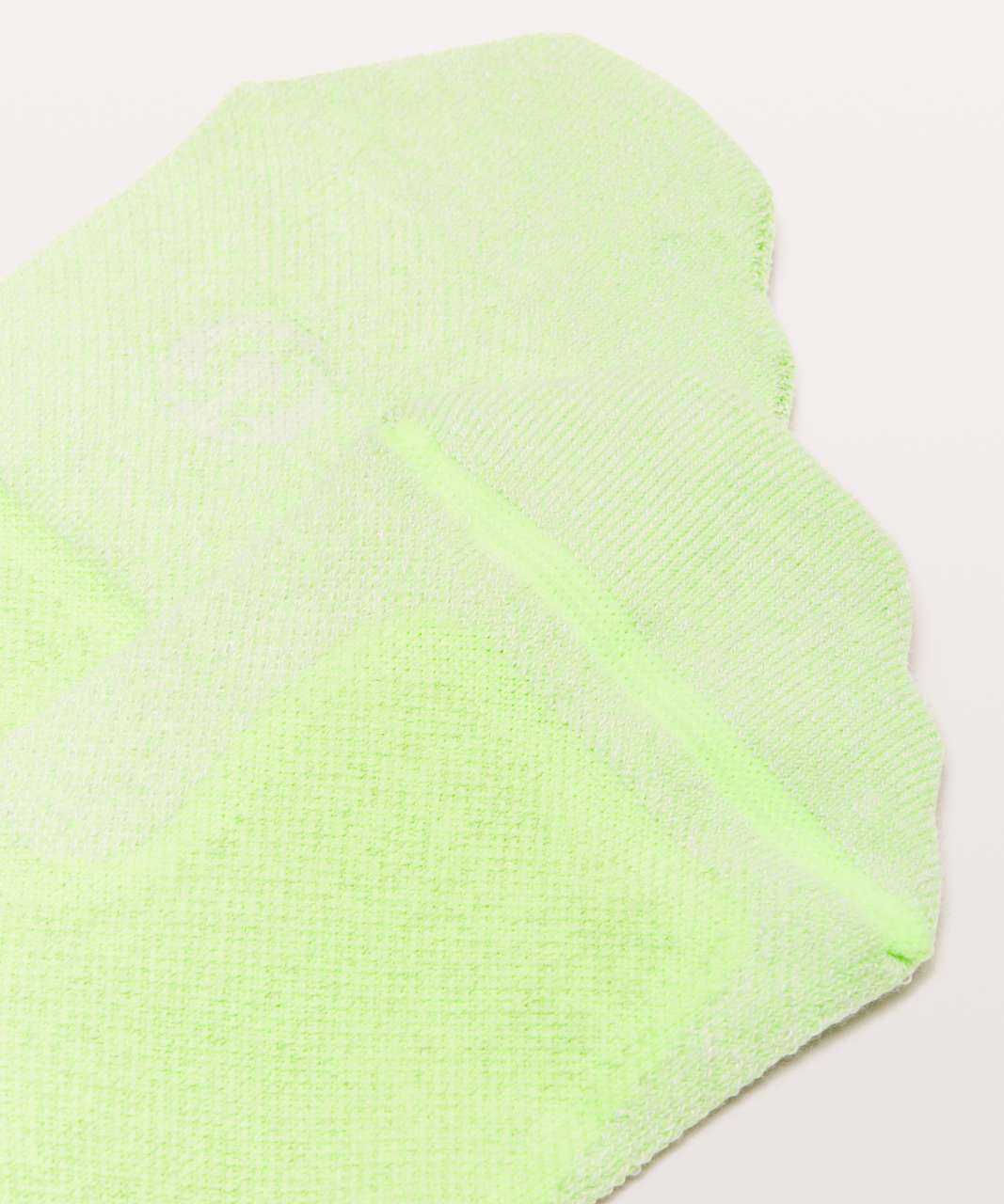 Lululemon Speed Sock *Silver - Clear Mint / White