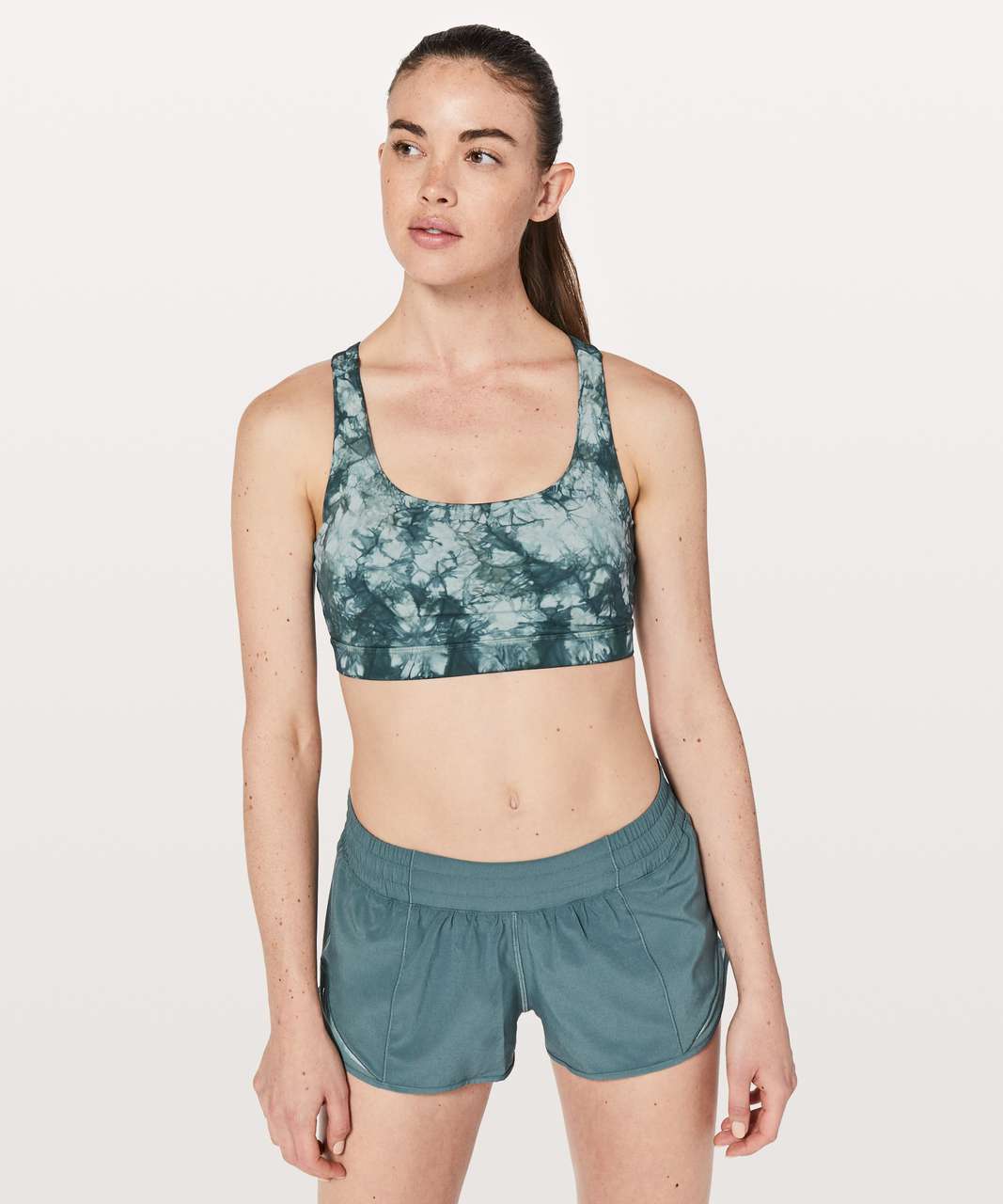 Lululemon Energy Bra *Shibori - Dual Shibori Misty Moss Sea Steel