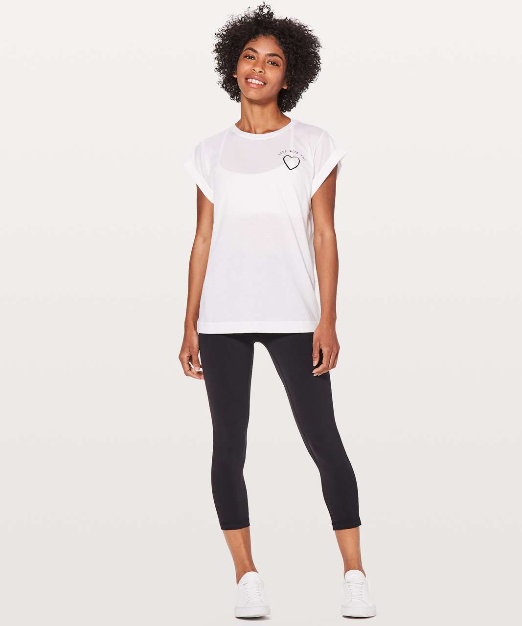 Lululemon Roll Around Tee *Expression - White (First Release)