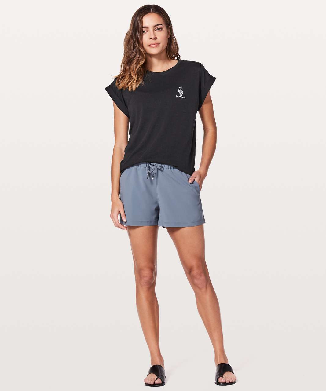 Lululemon Roll Around Tee *Expression - Black (First Release)