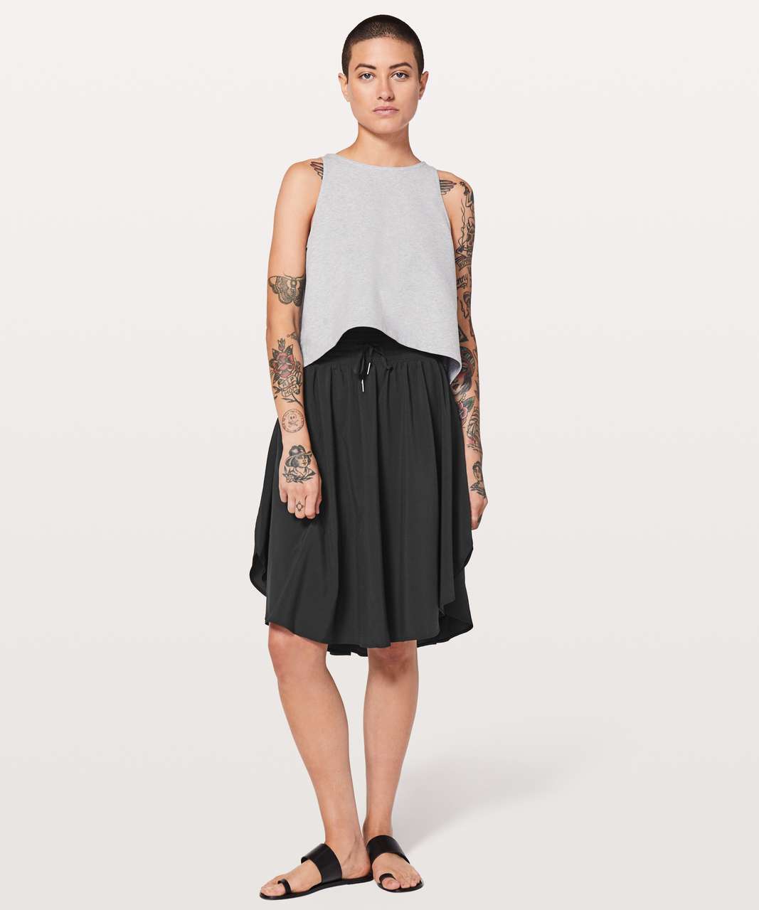 Lululemon The Everyday Skirt - Black - lulu fanatics