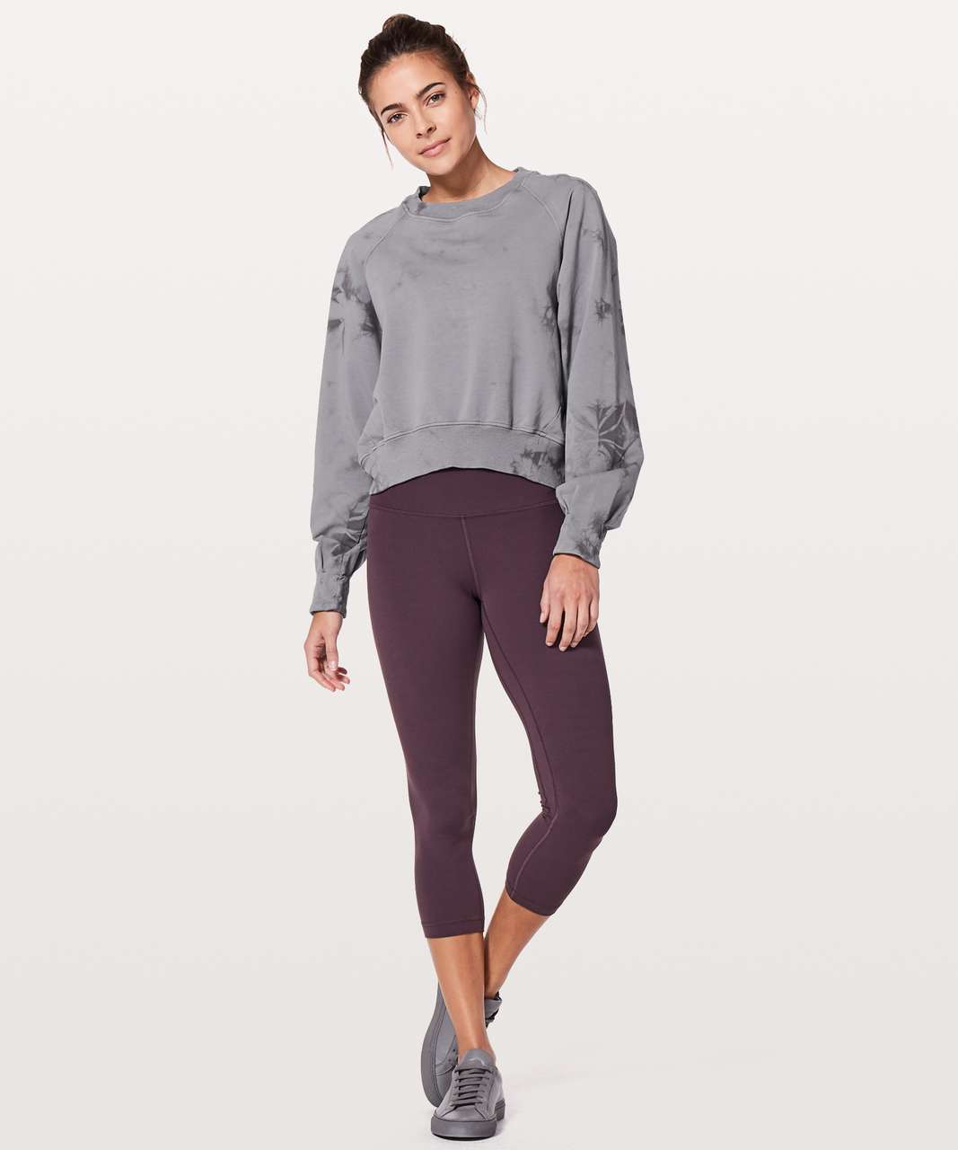 Lululemon Its A Wash Long Sleeve *Shibori - Shibori Gris Magnum - lulu ...